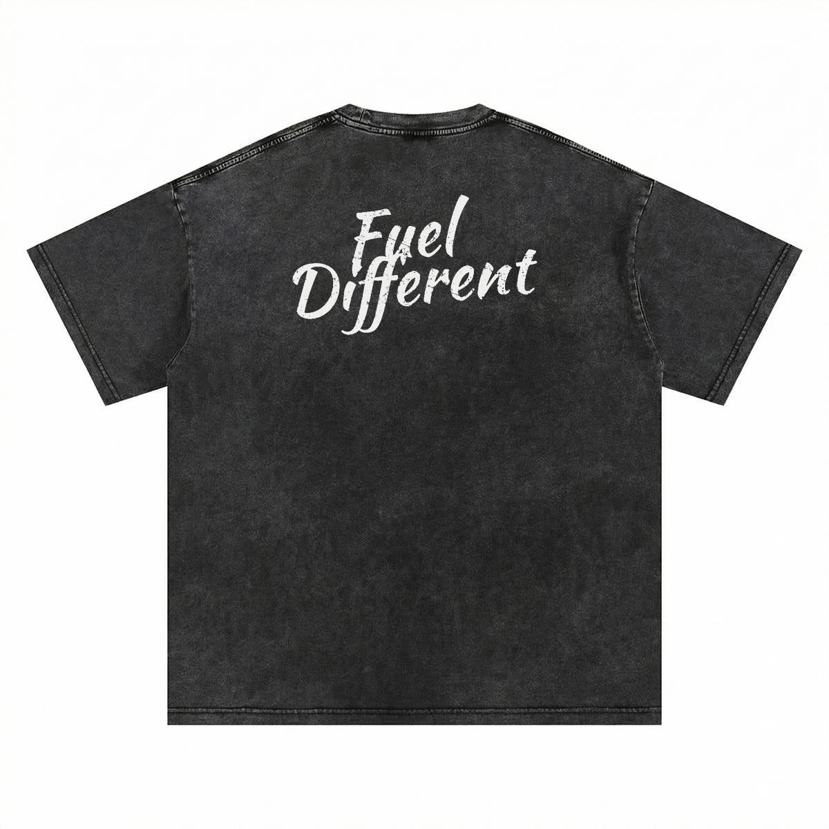 NM9 Performance Heavyweight Tee | Fuel Different | Black