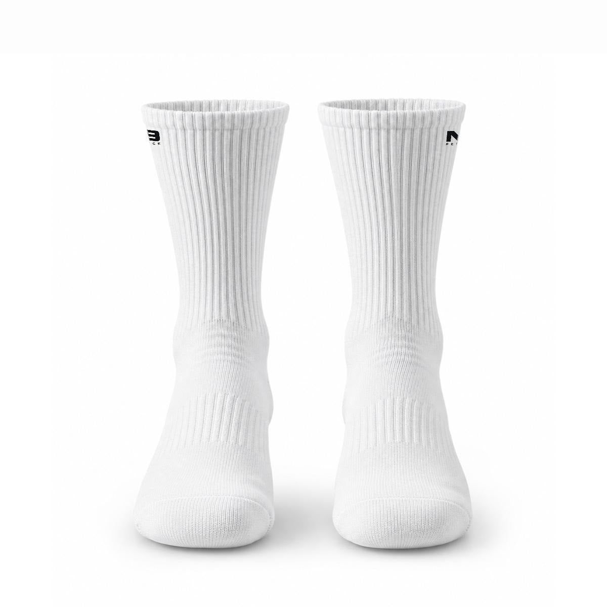 NM9 Crew Socks | White