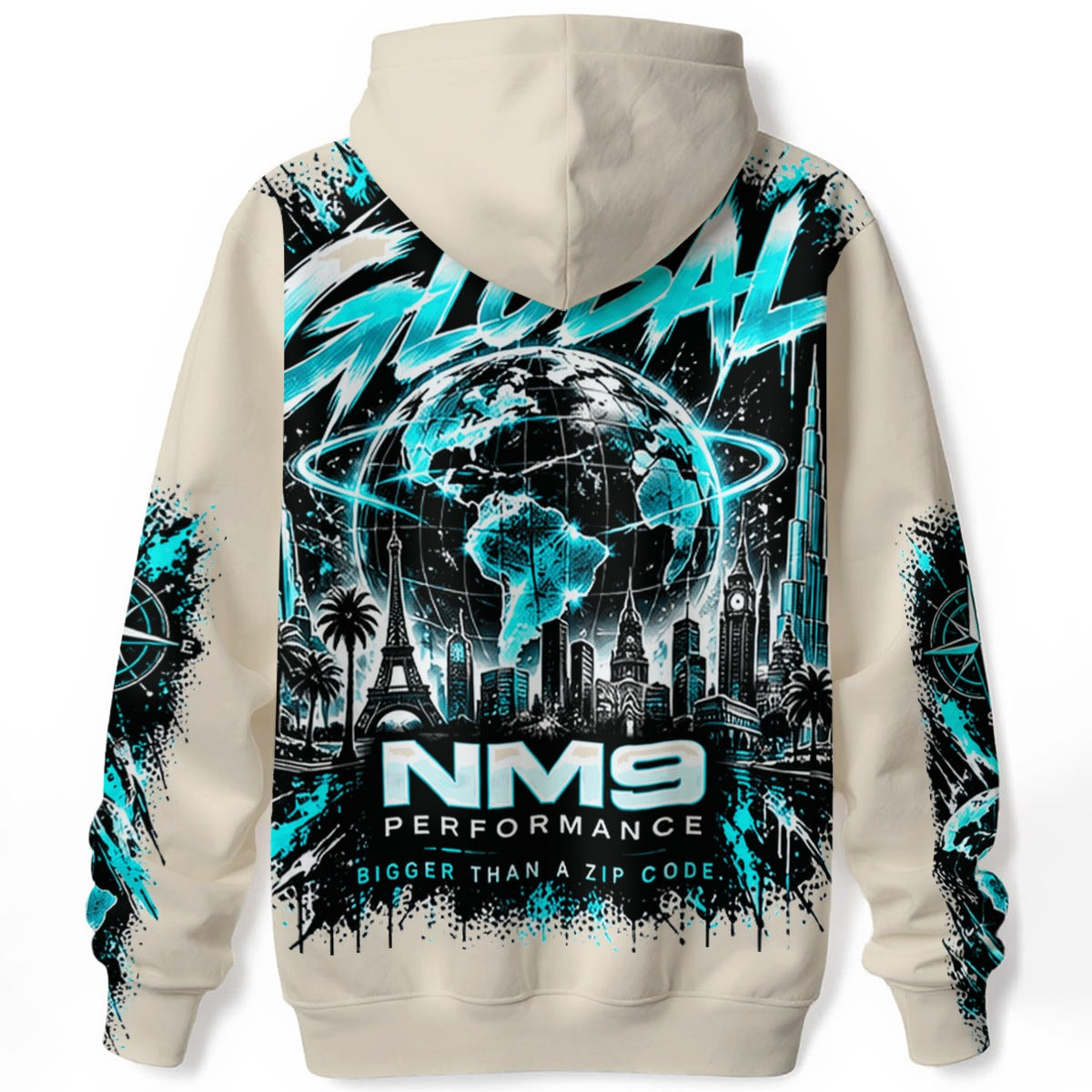 NM9 Ice Collection Hoodie | Global Series | Bone