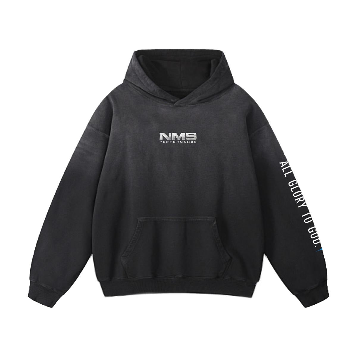 NM9 Signature Series Heavyweight Hoodie | Lion Of Judah | Black