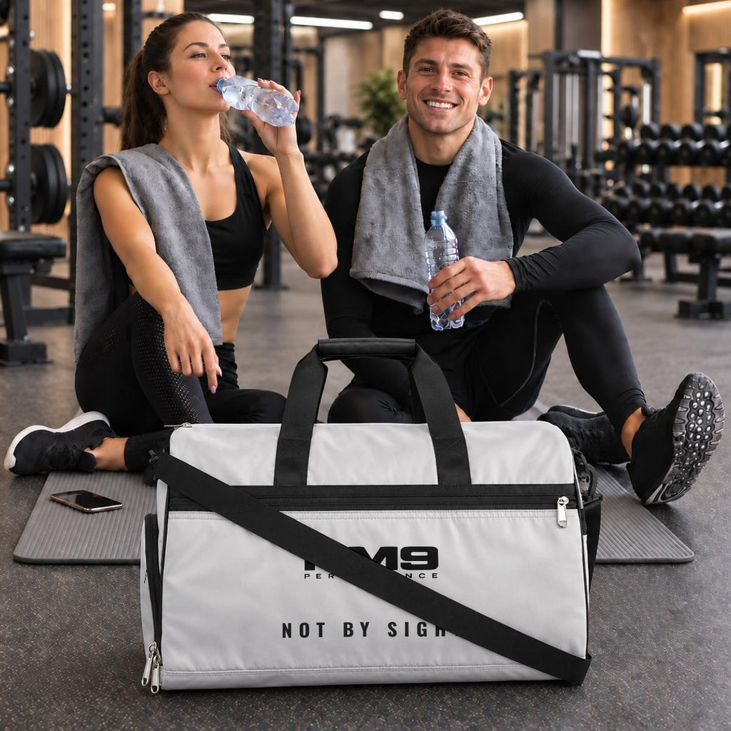 NM9 Athletic Duffel Bag | White