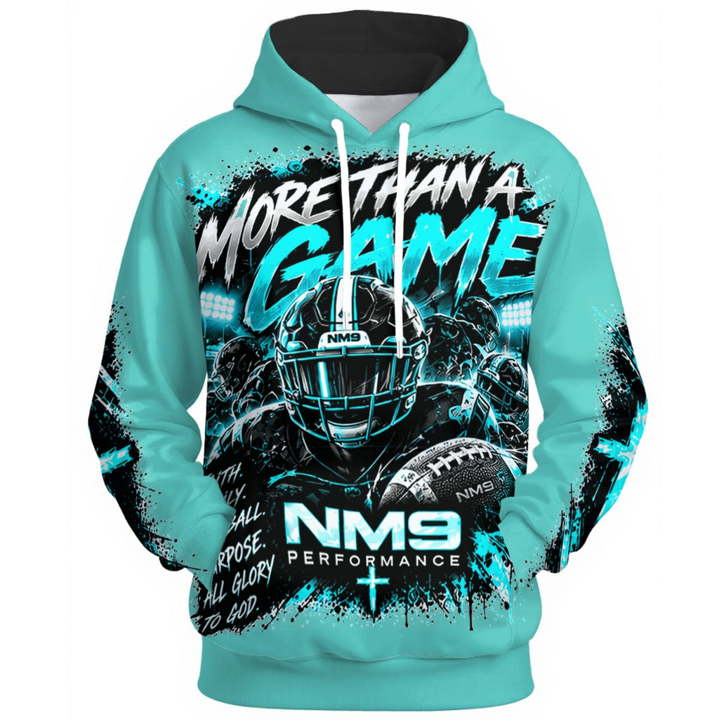 NM9 Ice Collection Hoodie | More Than A Game Series | Ice Teal