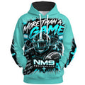 NM9 Ice Collection Hoodie | More Than A Game Series | Ice Teal