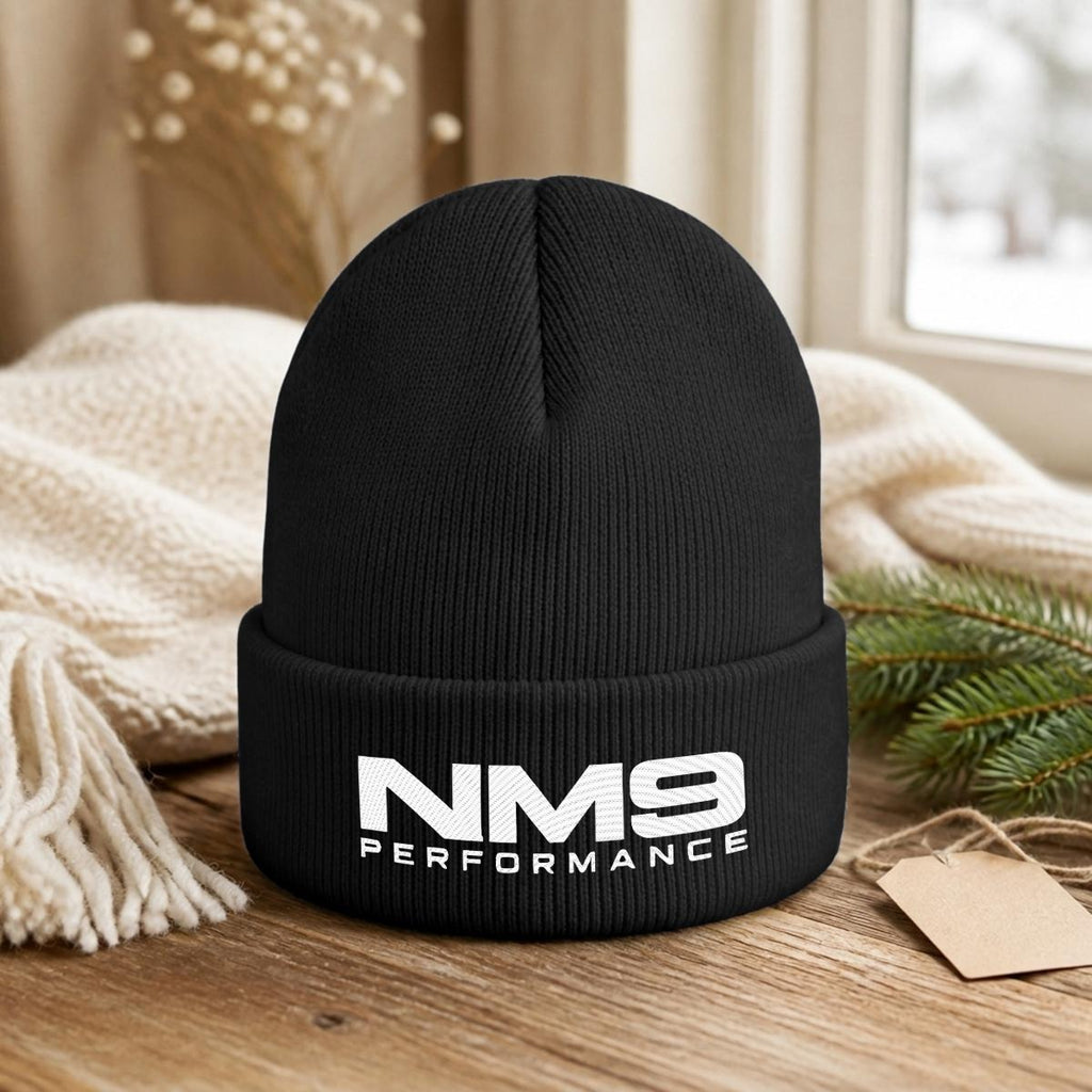 NM9 Performance Knit Beanie | NM9 Logo