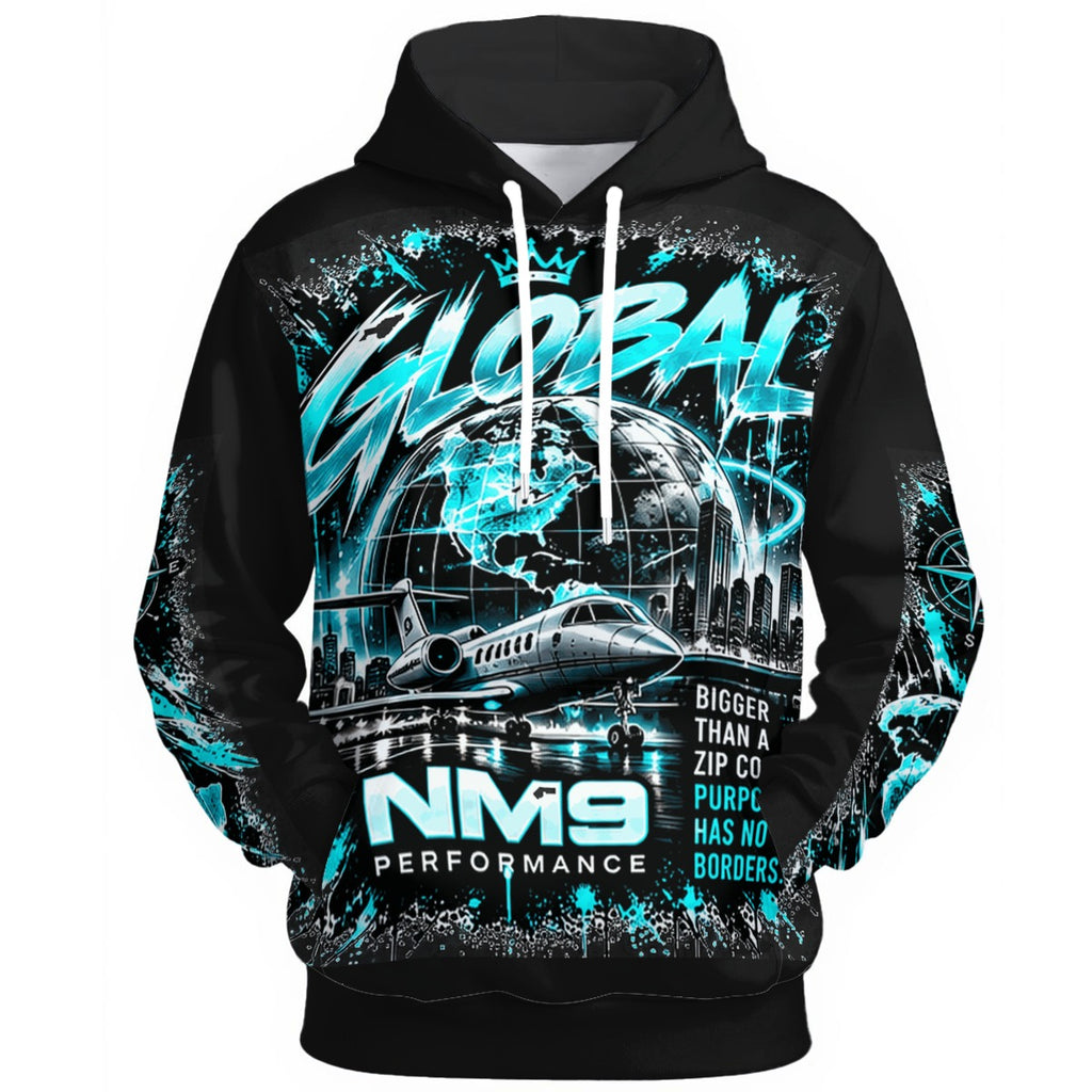 NM9 Ice Collection Hoodie | Global Series | Black