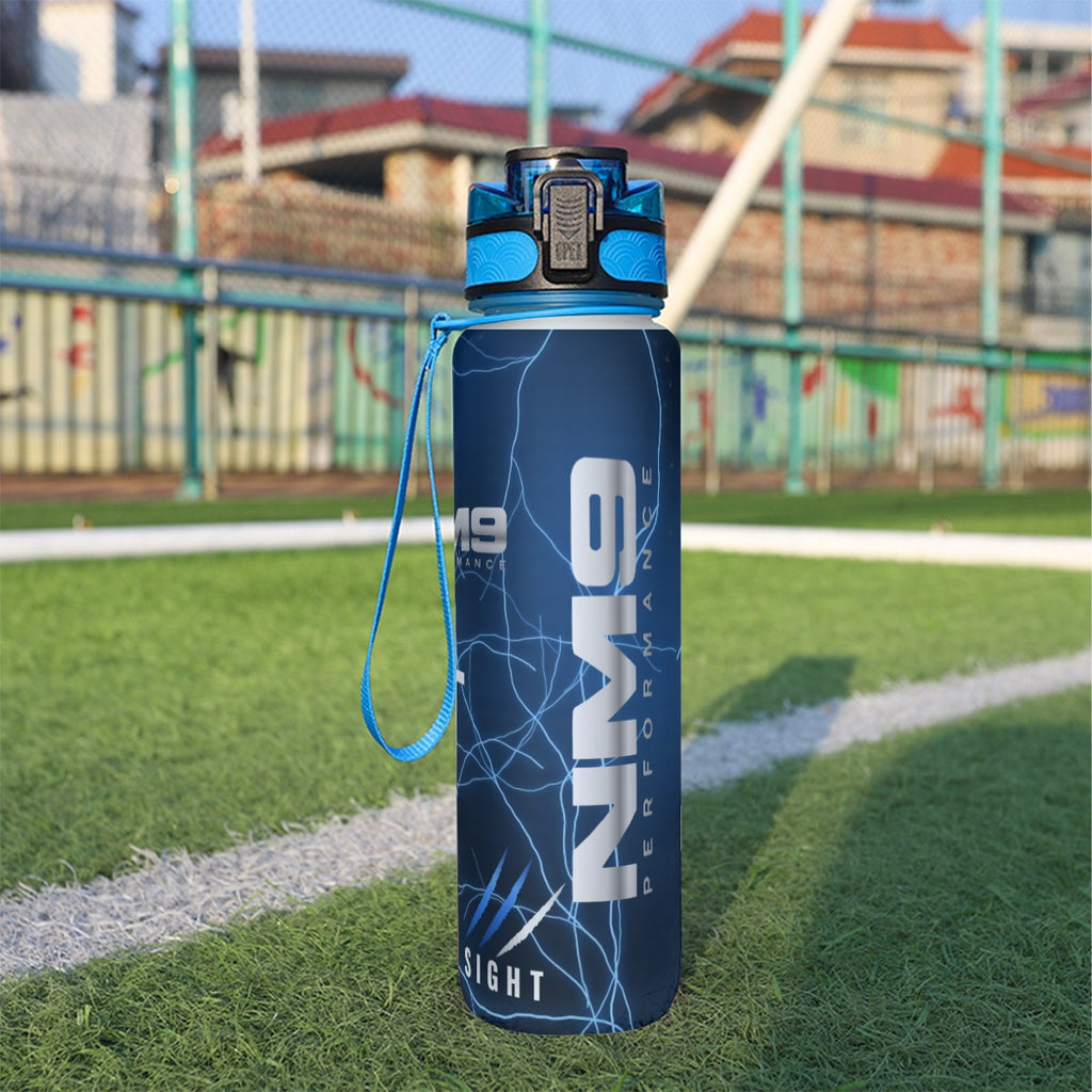 NM9 Sport Water Bottle 32oz | Black Storm