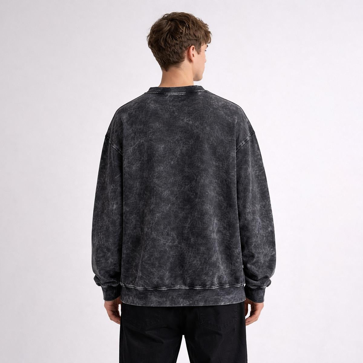 God's Plan Heavyweight Crewneck | NM9 Performance | Black