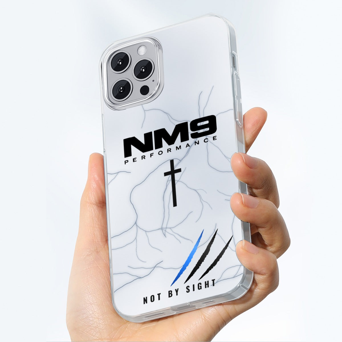 NM9 Phone Case | White Storm | iPhone 13 Series