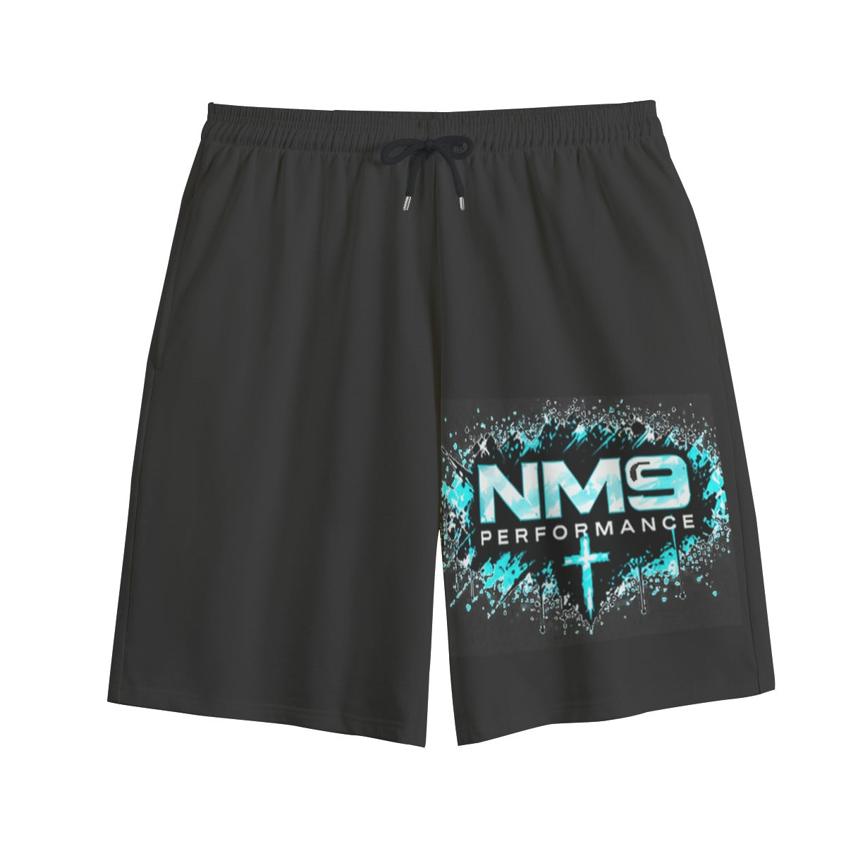 NM9 Ice Collection Sweat Shorts | Jet Mentality Series | Black