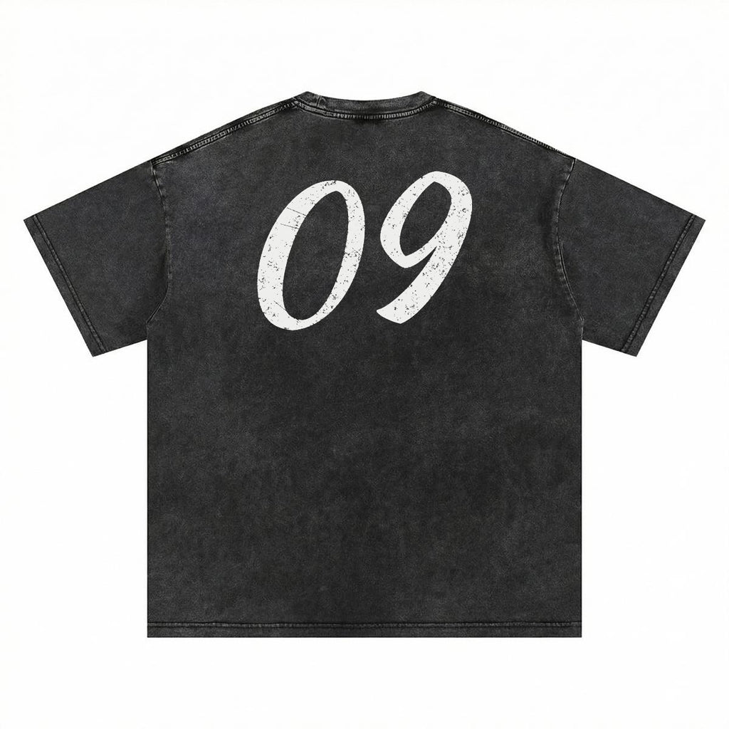 NM9 Performance Heavyweight Tee | 09 More Than A Number | Black