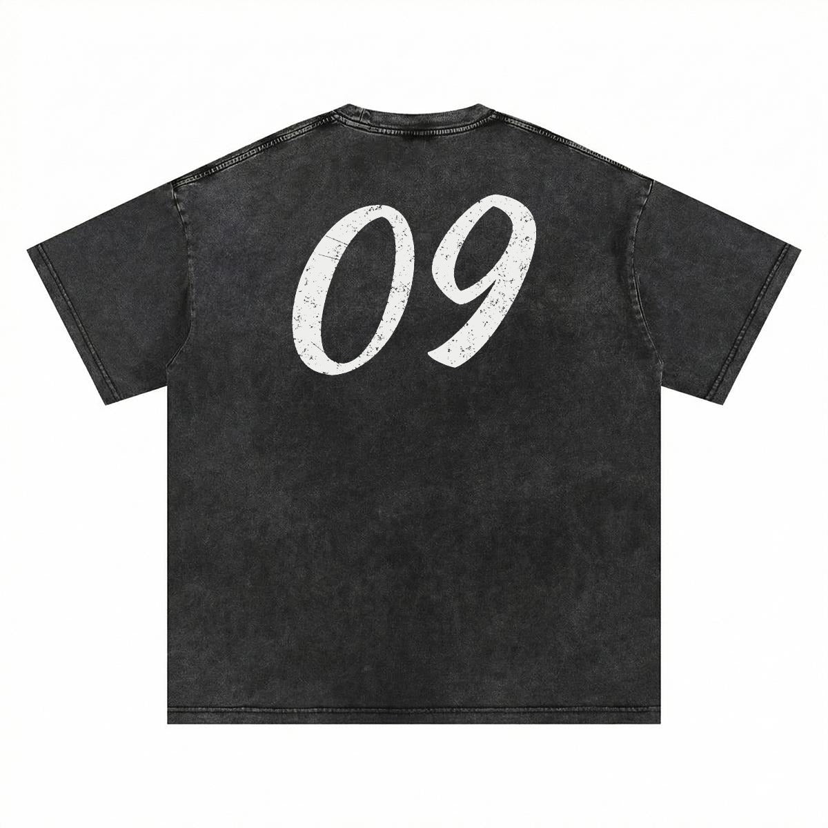 NM9 Performance Heavyweight Tee | 09 More Than A Number | Black