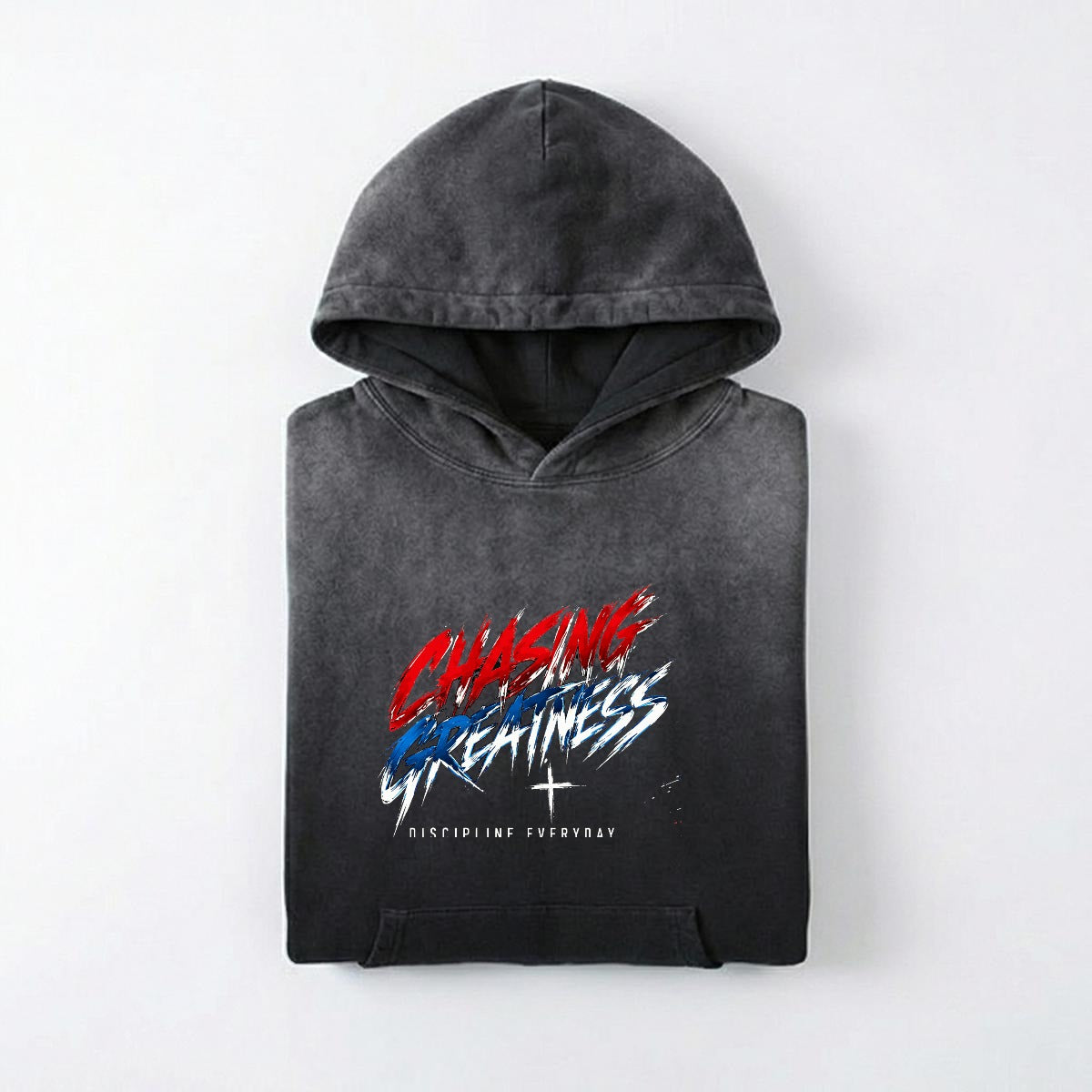 NM9 Executive Collection Heavyweight Hoodie | Chasing Greatness | Black