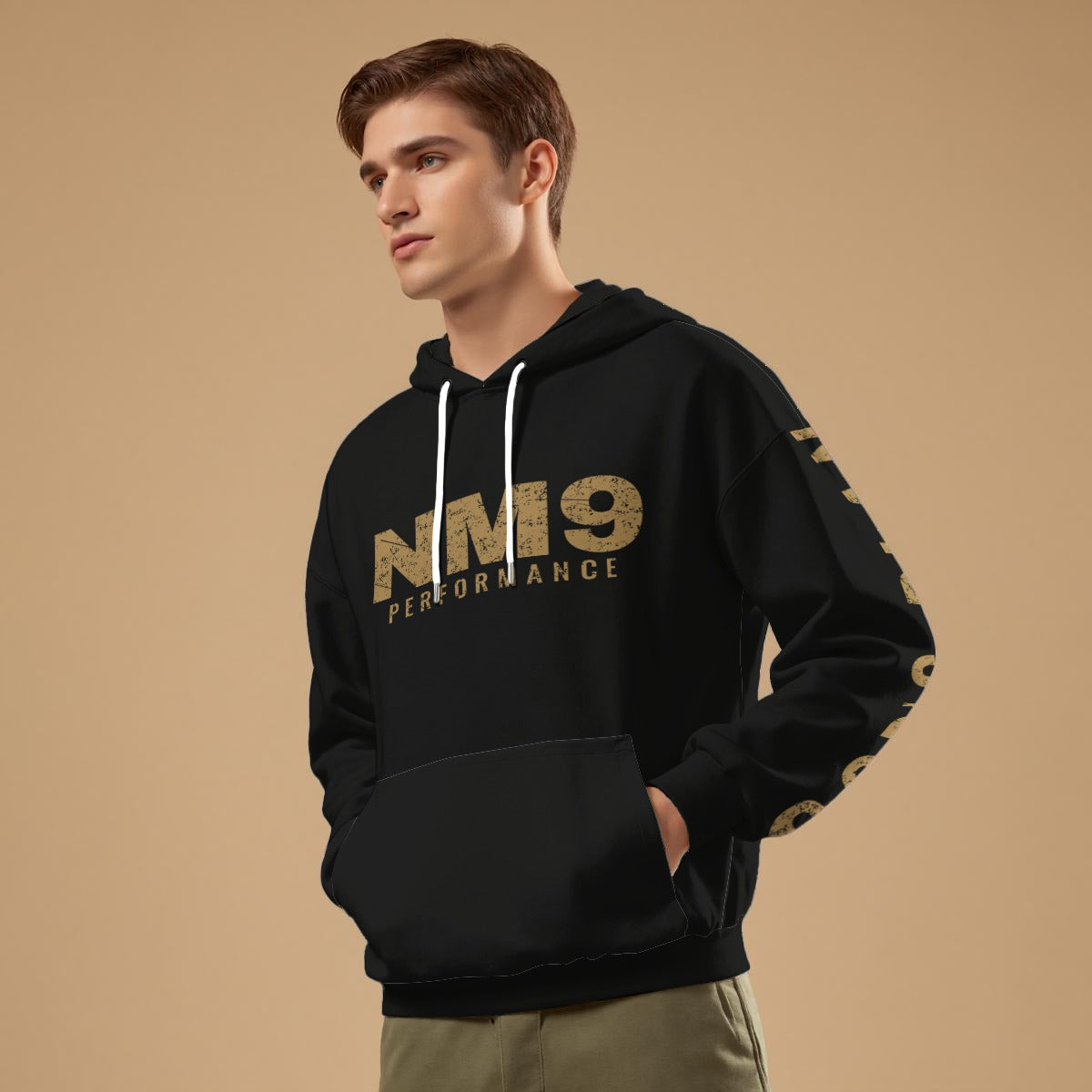 God's Plan Hoodie | NM9 Performance + Sleeve | Black
