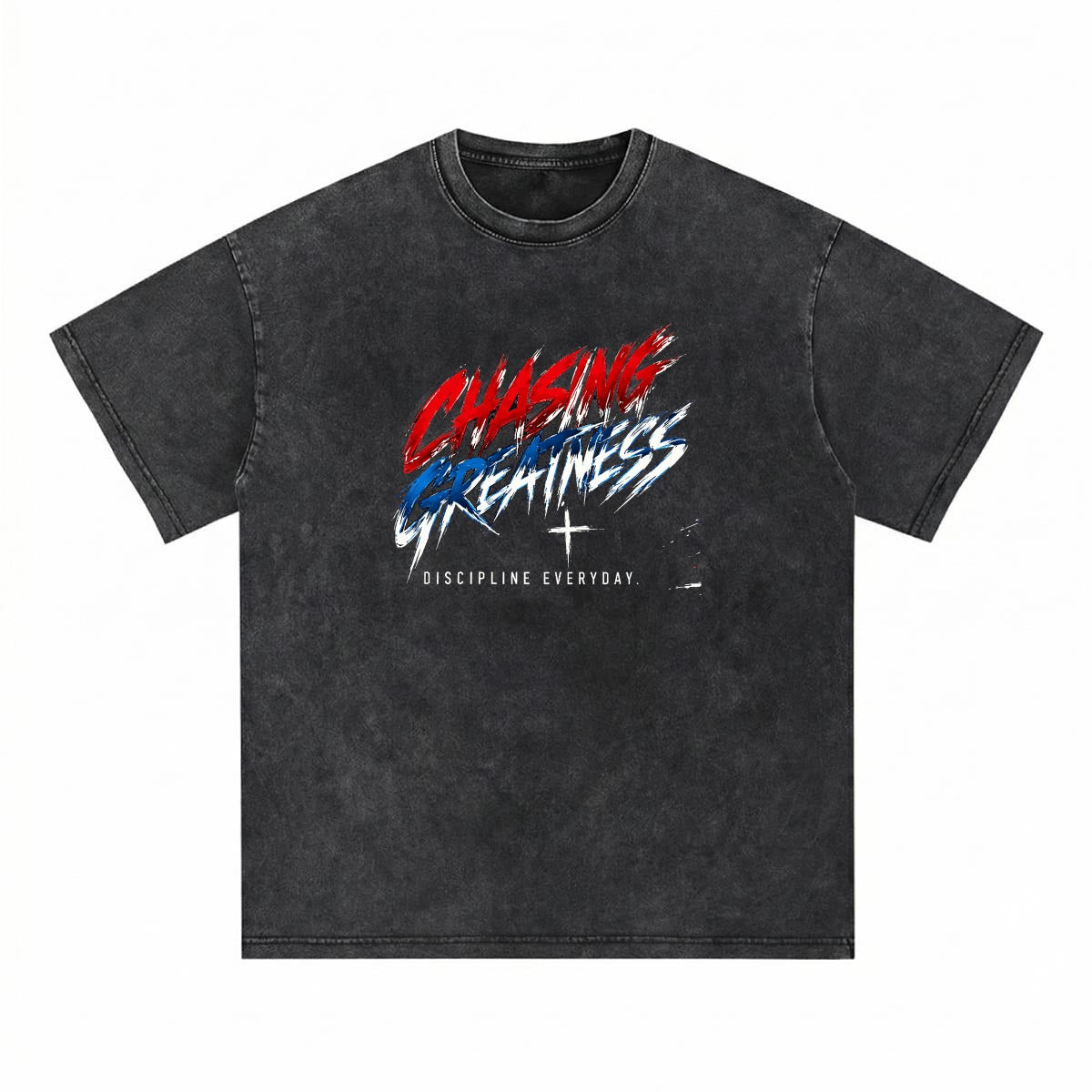 NM9 Executive Collection Heavyweight Tee | Chasing Greatness | Black