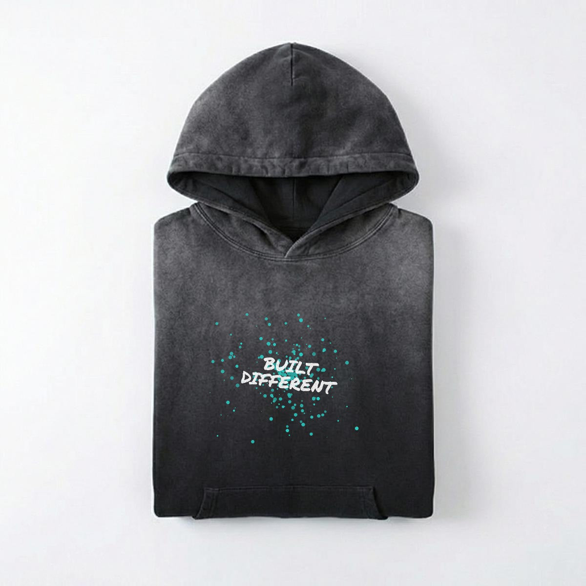 NM9 Ice Collection Heavyweight Hoodie | Built Different | Black