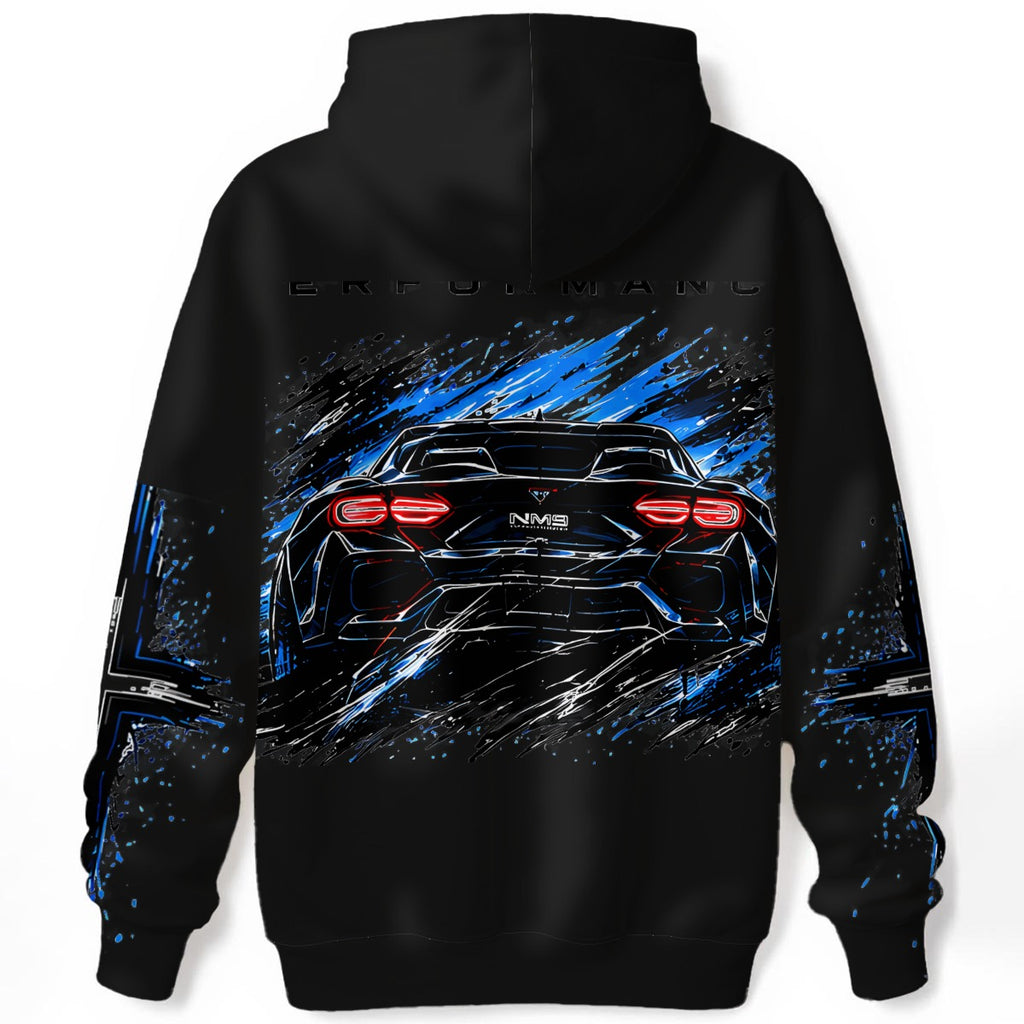 NM9 Executive Collection Hoodie | Race The Limits | Black