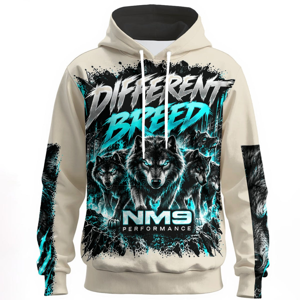 NM9 Ice Collection Hoodie | Different Breed Series | Bone