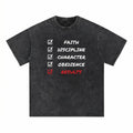 NM9 Performance Heavyweight Tee | Check The Work | Black