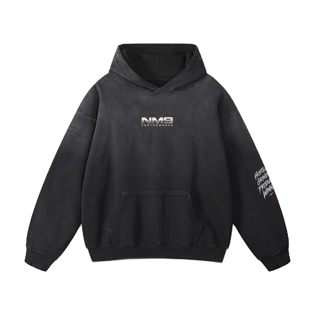 NM9 Bloodline Collection Heavyweight Hoodie | Black