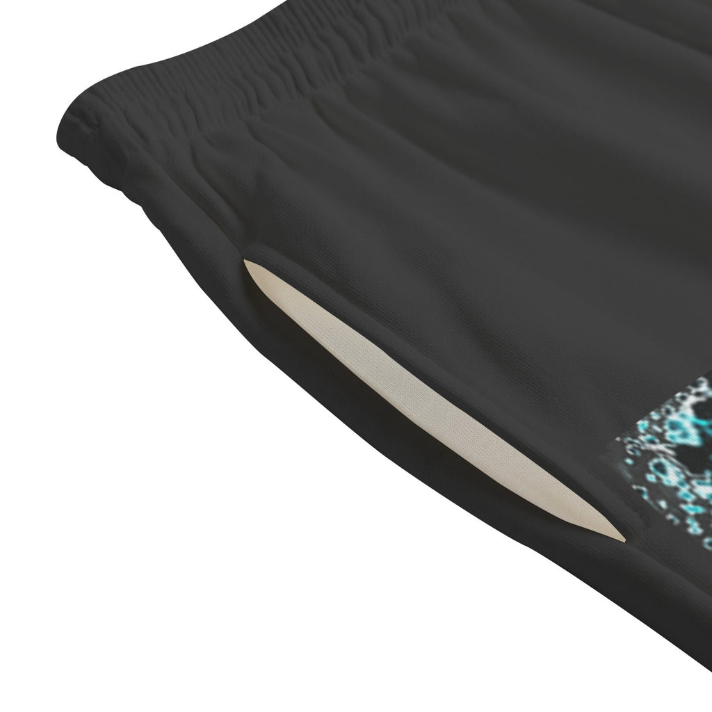 NM9 Ice Collection Sweat Shorts | Built Different Mifsud 9 Edition | Black