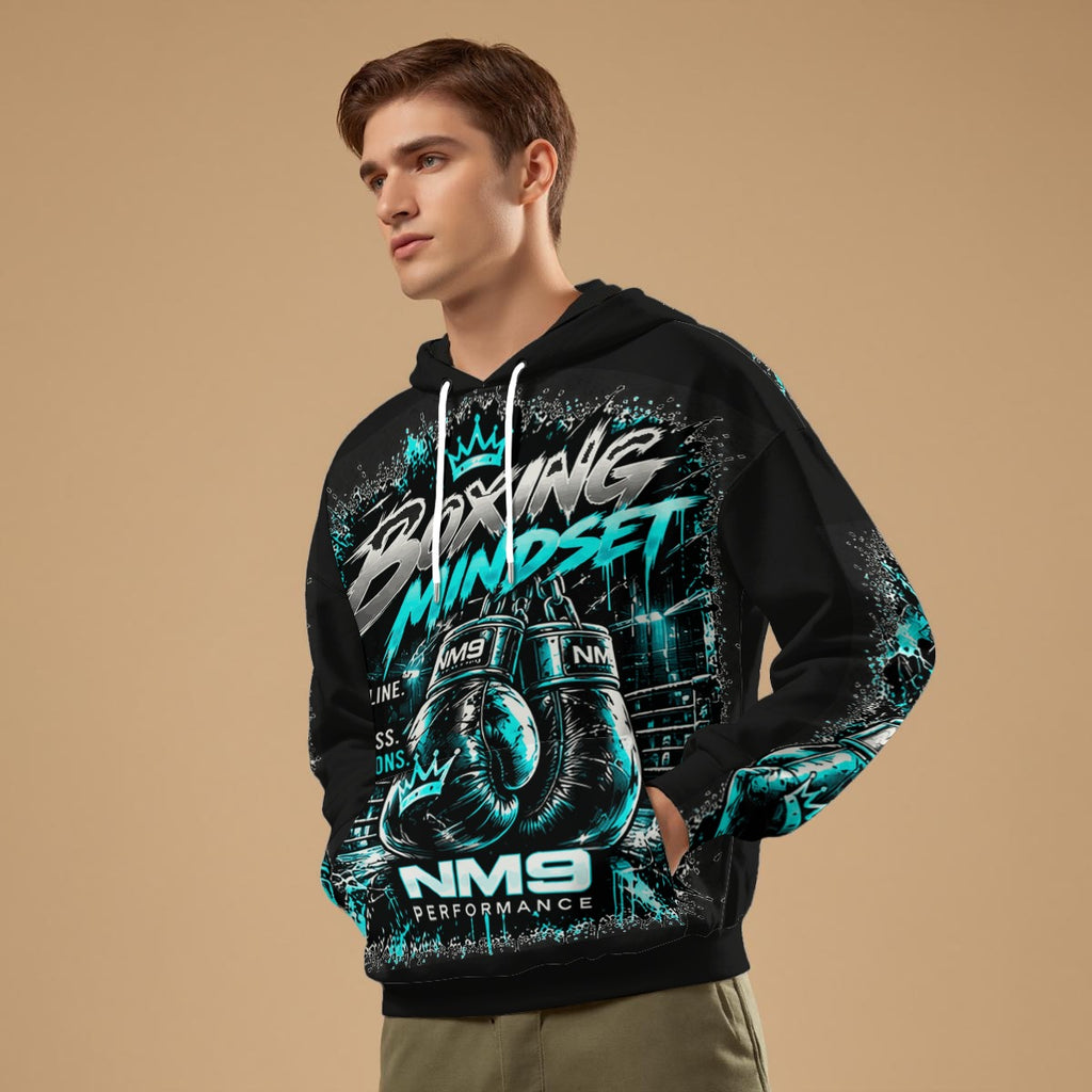 NM9 Ice Collection Hoodie | Boxing Mindset Series | Black