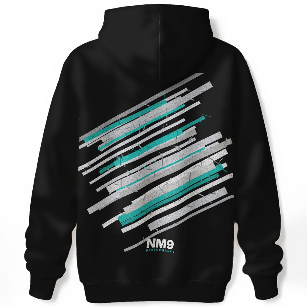 NM9 Ice Collection Hoodie | Ice Streak | Black