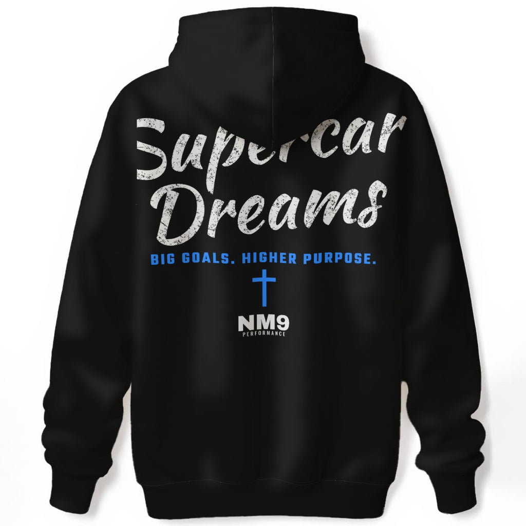 NM9 Performance Hoodie | Supercar Dreams | Black