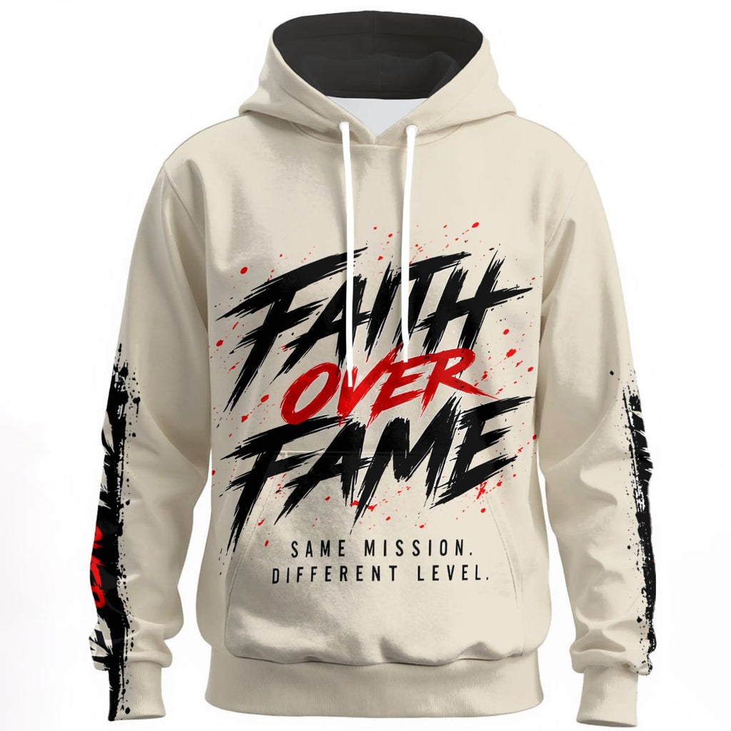 NM9 Executive Collection Hoodie | Faith Over Fame Crown Of Thorns | Bone