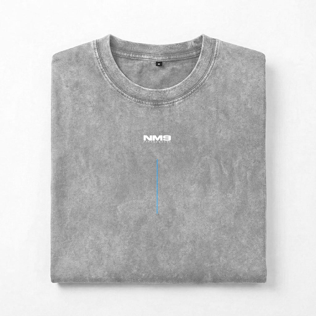 NM9 Ascend Collection Heavyweight Tee | Move Higher | Grey