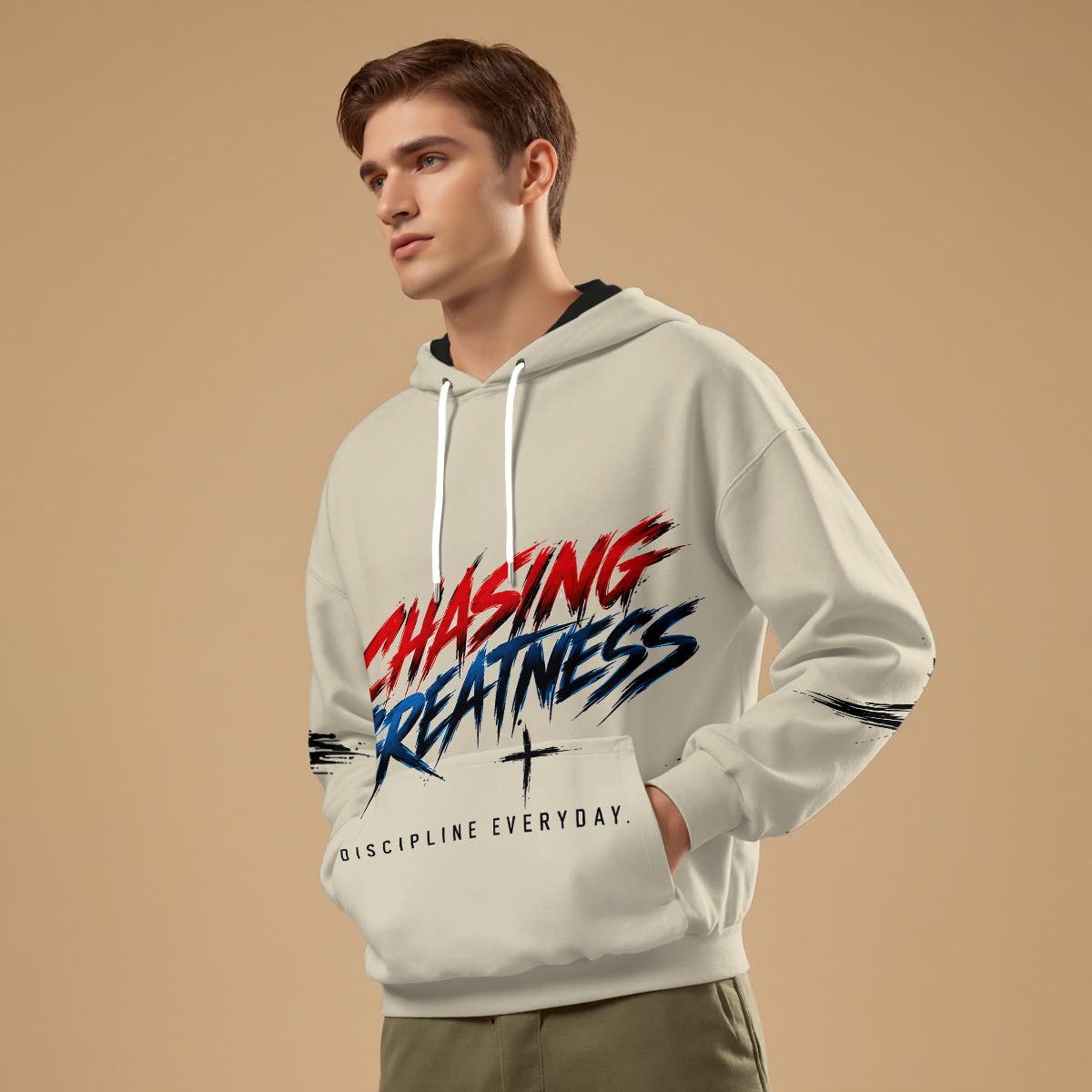 NM9 Executive Collection Hoodie | Chasing Greatness | Bone