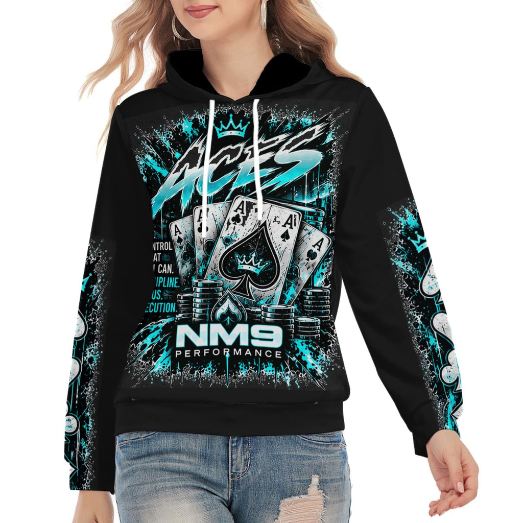 NM9 Ice Collection Hoodie | Aces Series | Black
