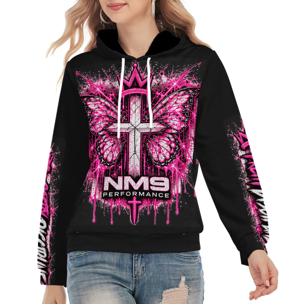 NM9 Pink Collection Hoodie | Pretty Discipline | Black