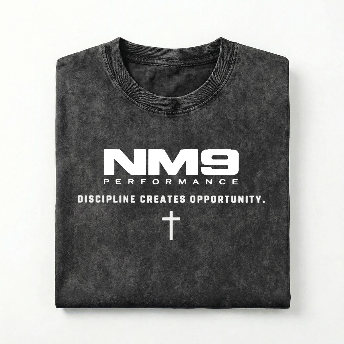 NM9 Performance Heavyweight Tee | No Days Off | Black