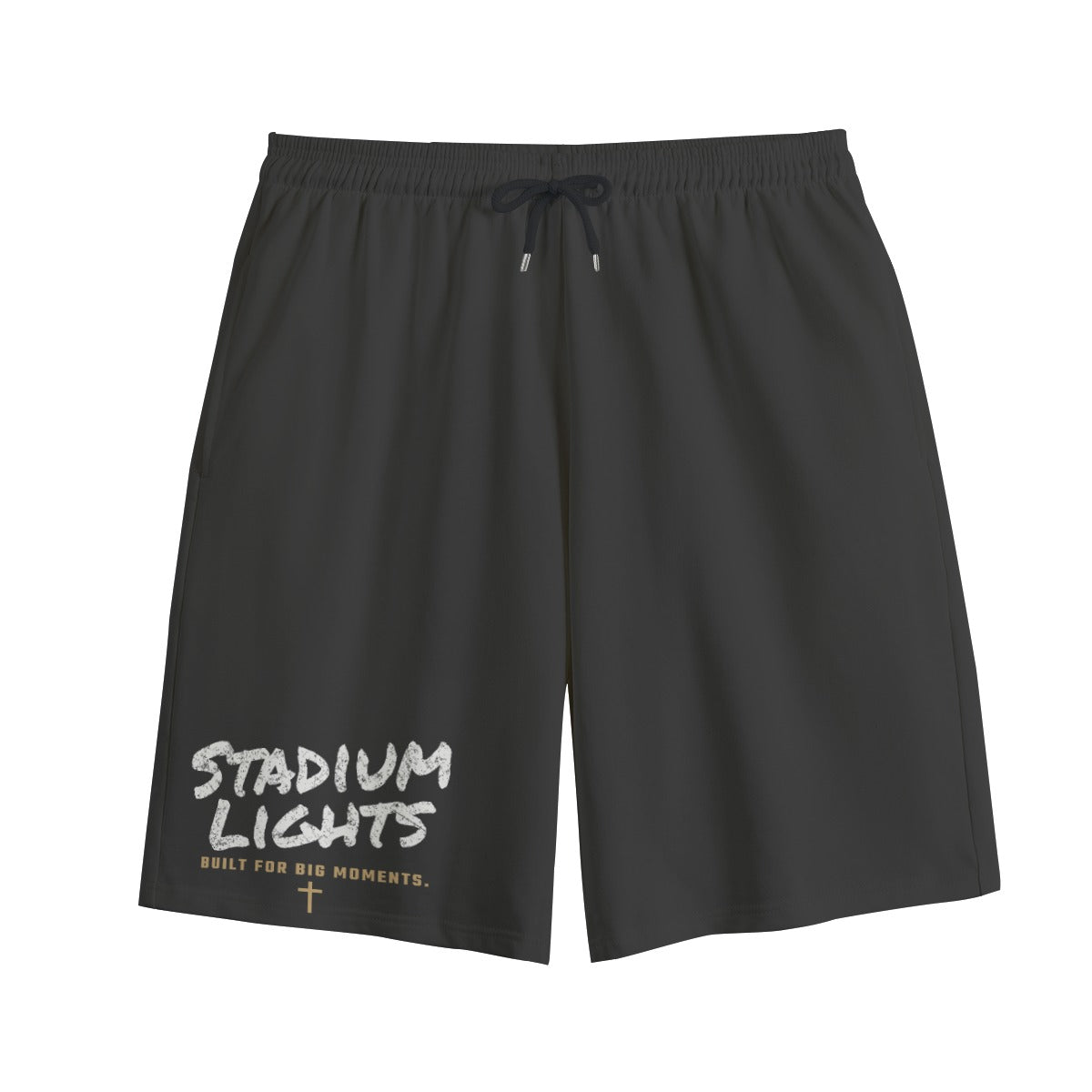 NM9 Performance Sweat Shorts | Stadium Lights | Black