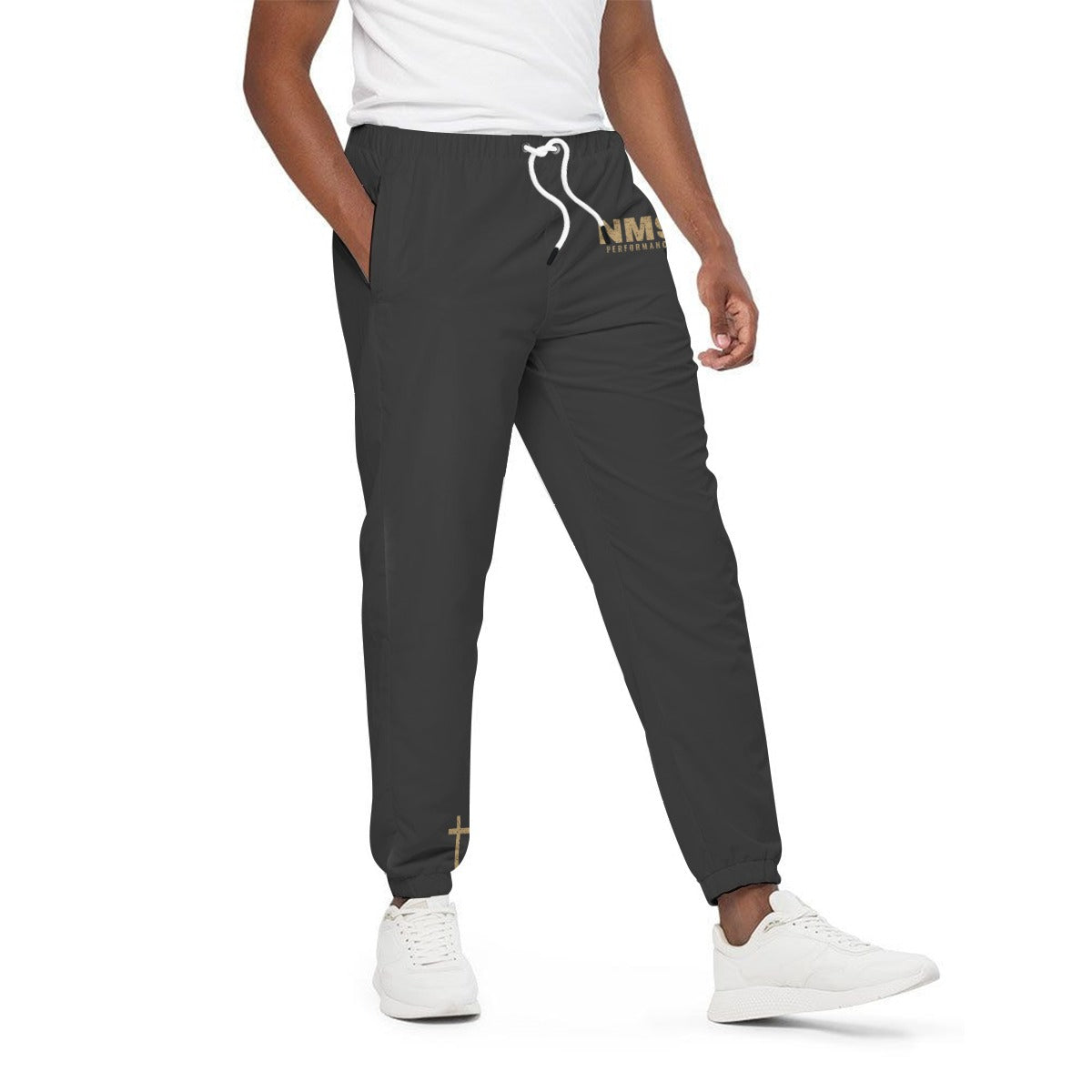 God's Plan Joggers | NM9 Hip + Cross Hem | Black
