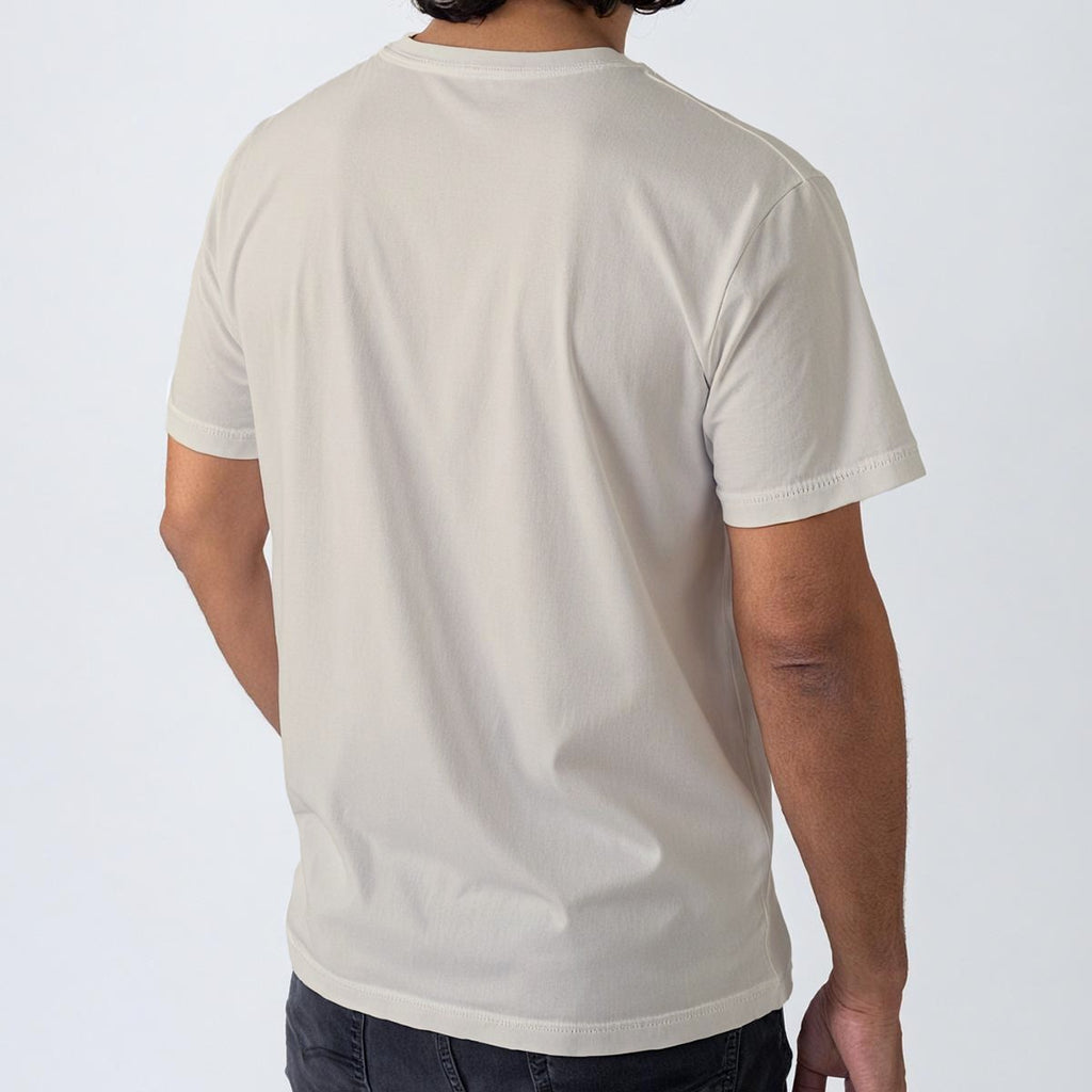 NM9 Ice Collection Tee | Not By Sight Cross | Bone