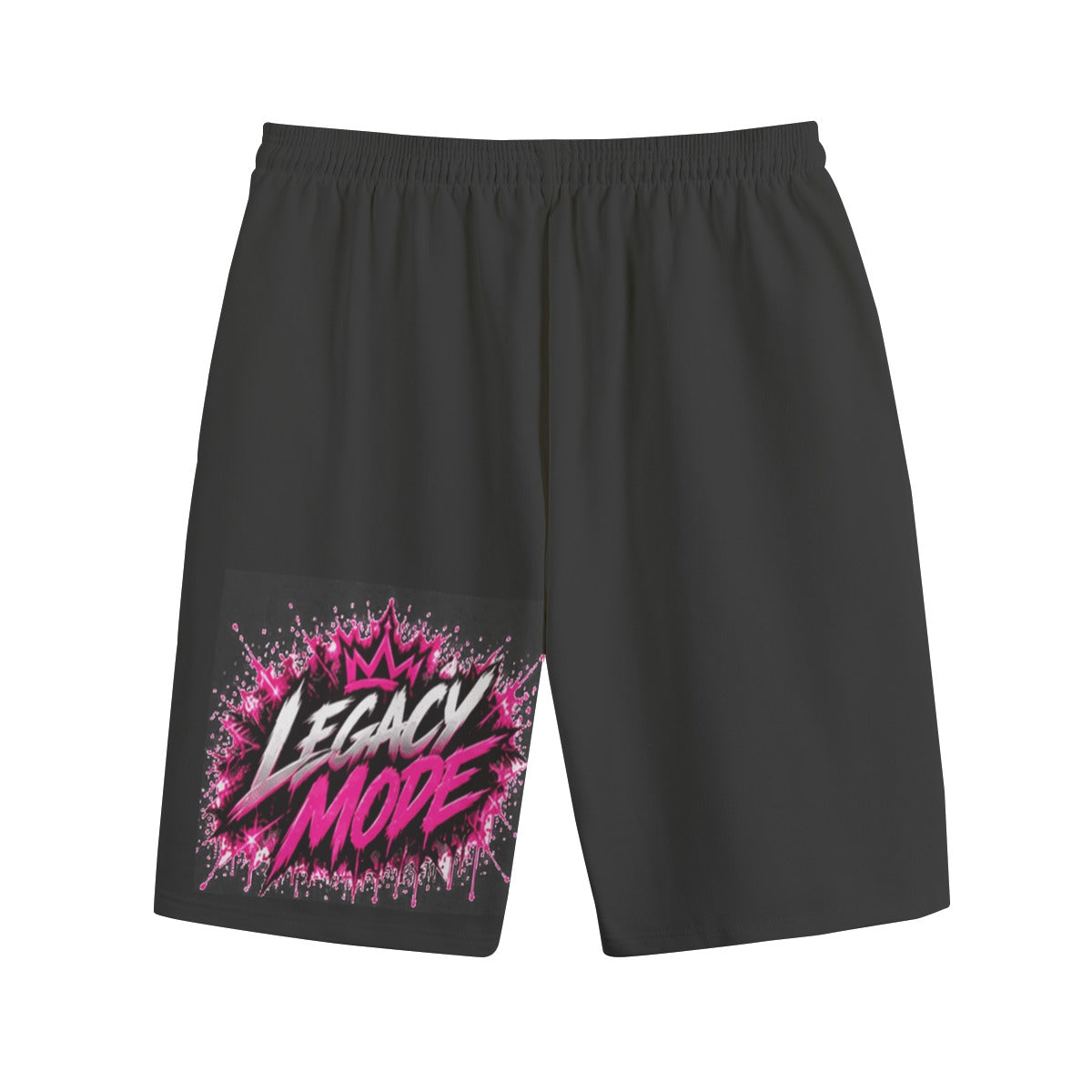 NM9 Pink Collection Sweat Shorts | Legacy Mode | Black