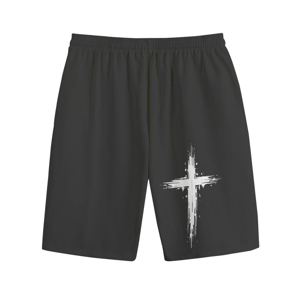 NM9 Executive Collection Sweat Shorts | Race The Limits Checkered | Black