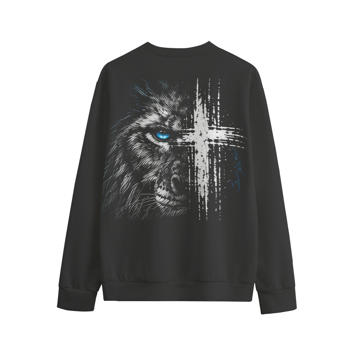 NM9 Signature Series Crewneck | Lion Of Judah | Black