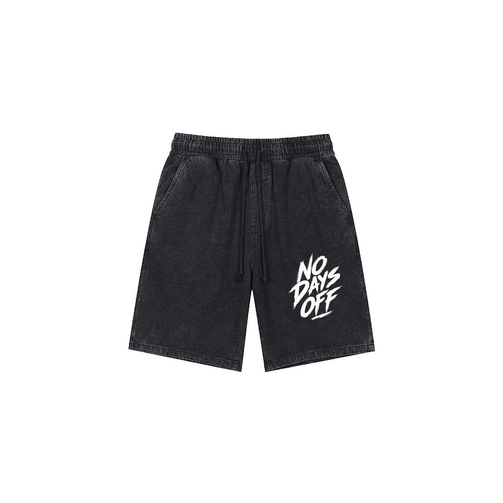 NM9 Executive Collection Heavyweight Sweat Shorts | No Days Off | Black
