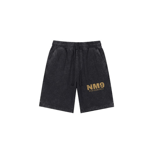 God's Plan Heavyweight Sweat Shorts | NM9 Performance | Black