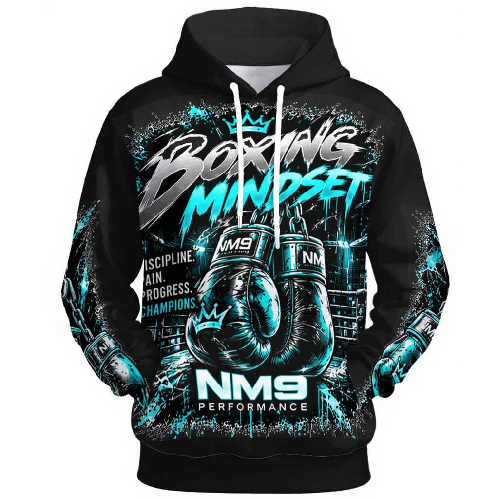 NM9 Ice Collection Hoodie | Boxing Mindset Series | Black