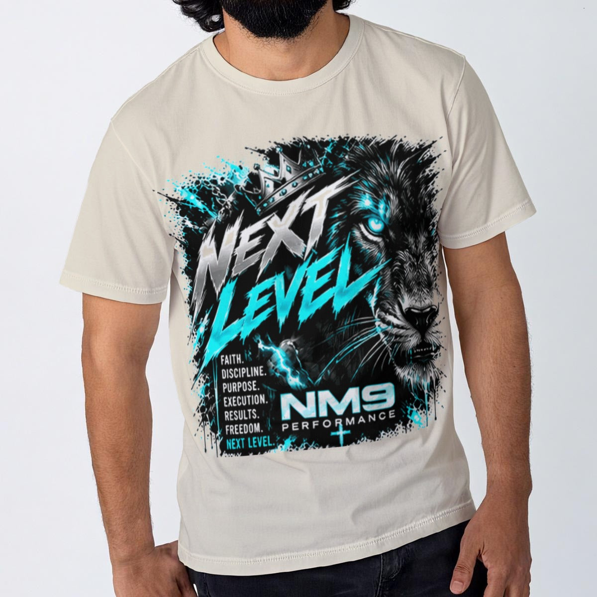 NM9 Ice Collection Tee | Next Level Series | Bone