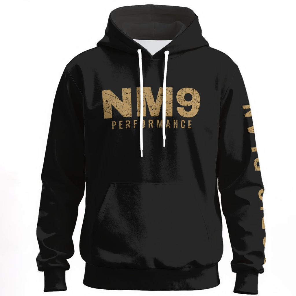 God's Plan Hoodie | NM9 Performance + Sleeve | Black
