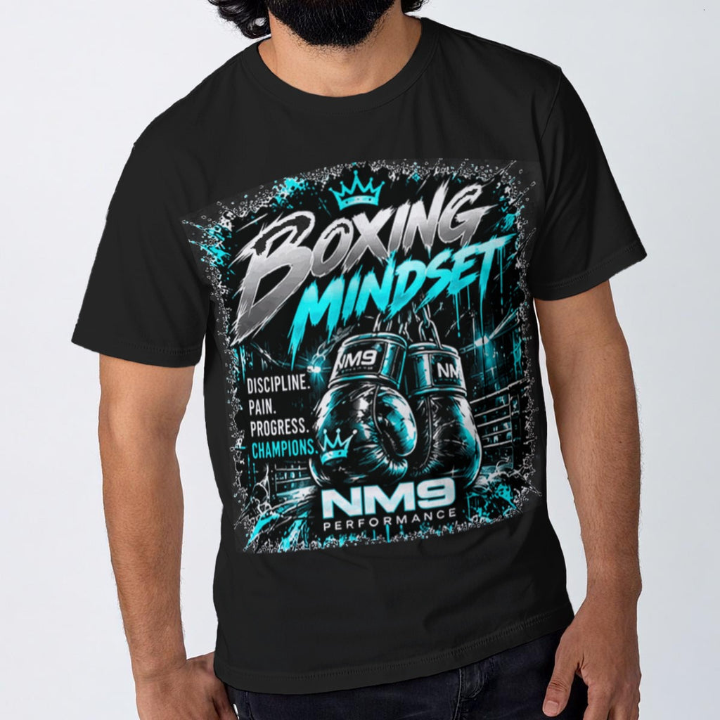 NM9 Ice Collection Tee | Boxing Mindset Series | Black