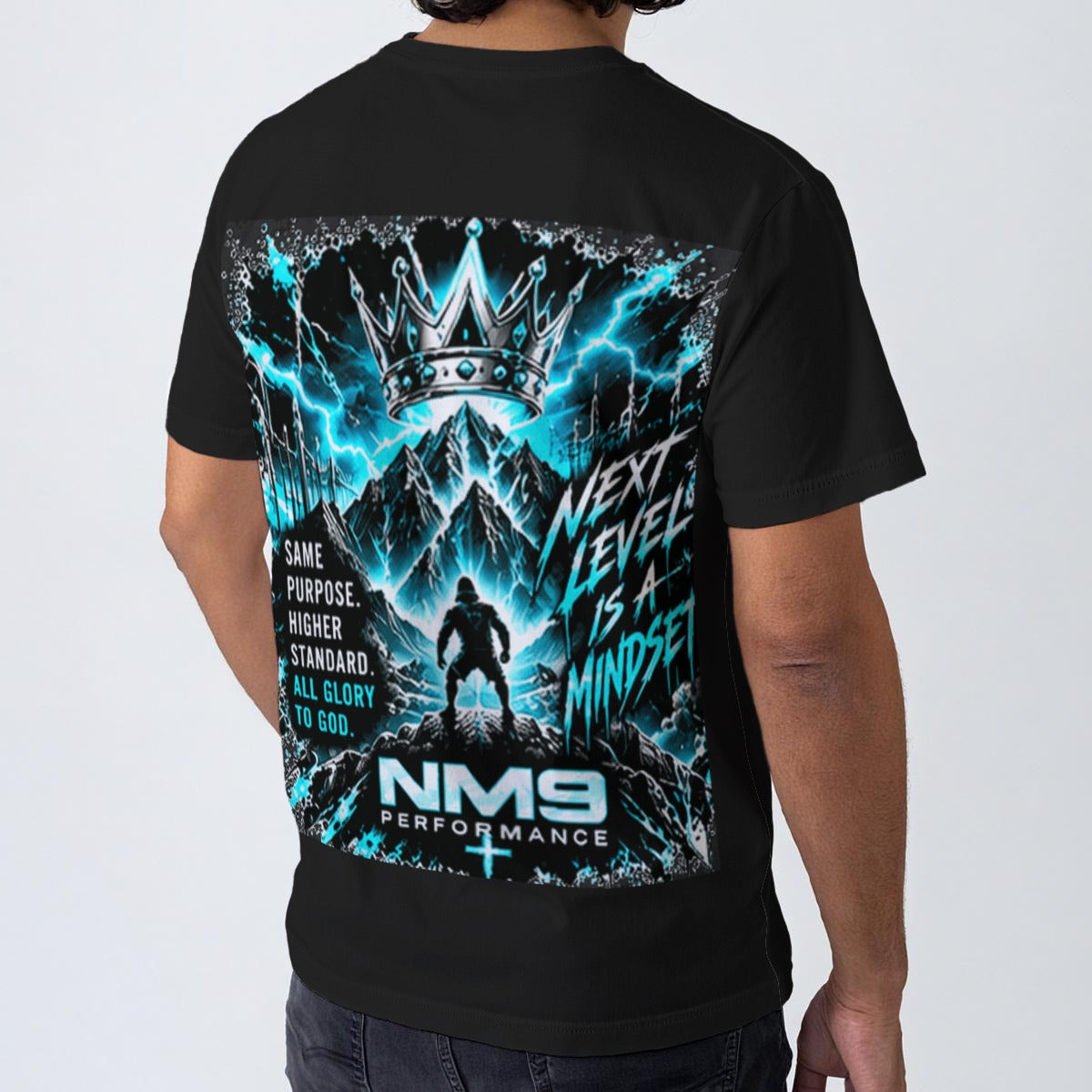 NM9 Ice Collection Tee | Next Level Series | Black