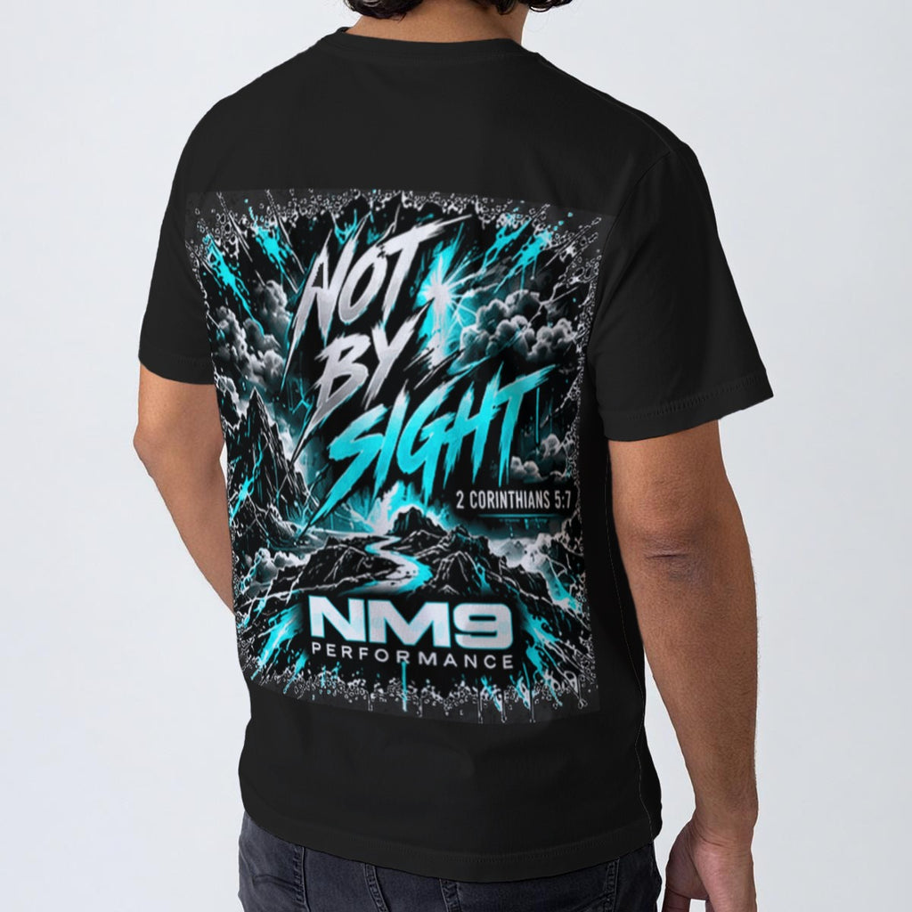 NM9 Ice Collection Tee | Not By Sight Series | Black