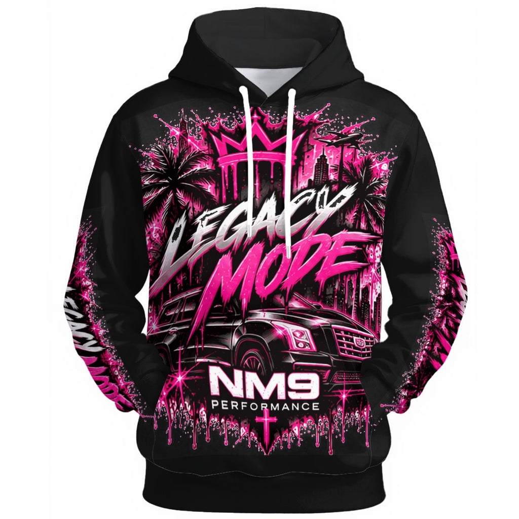 NM9 Pink Collection Hoodie | Legacy Mode | Black