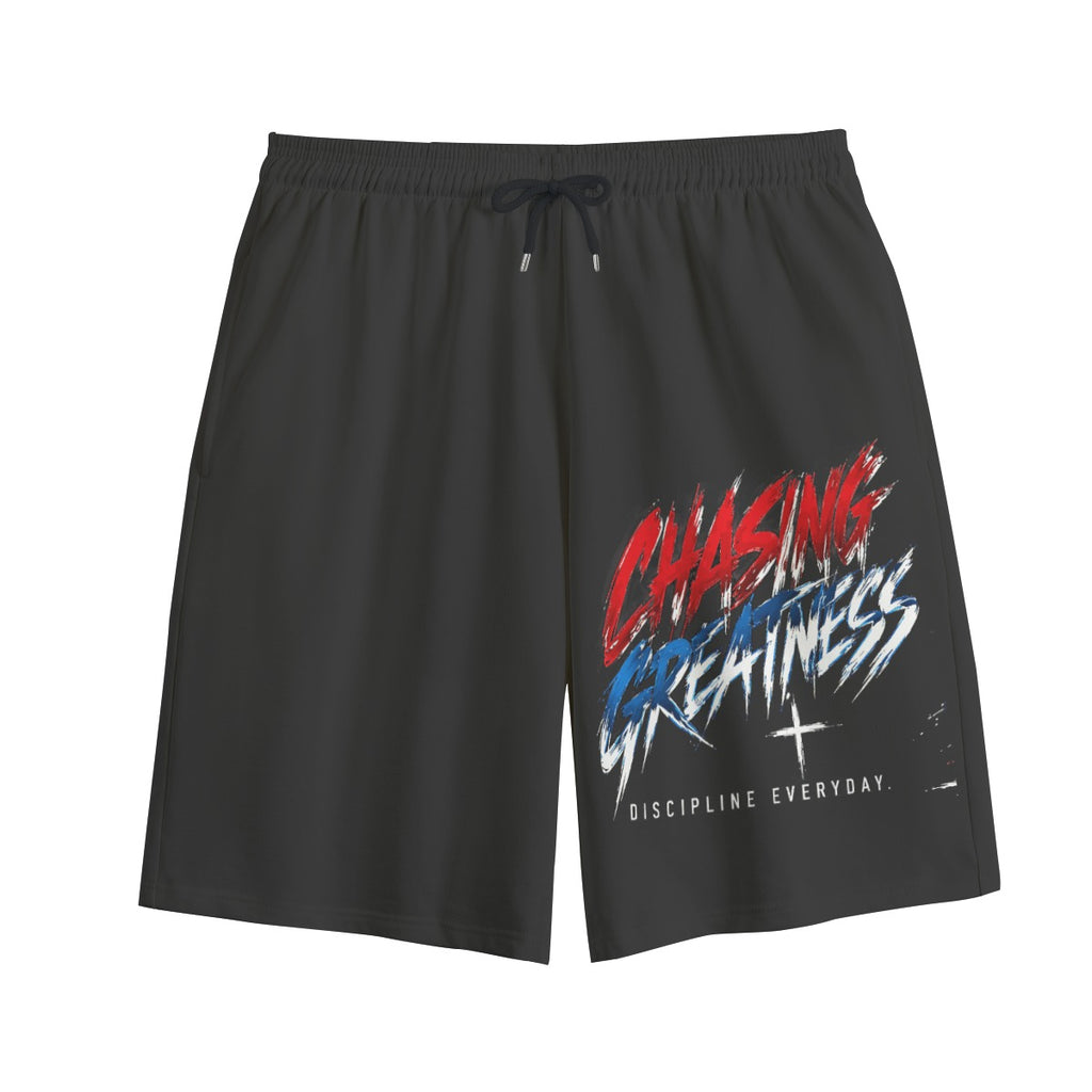 NM9 Executive Collection Sweat Shorts | Chasing Greatness | Black