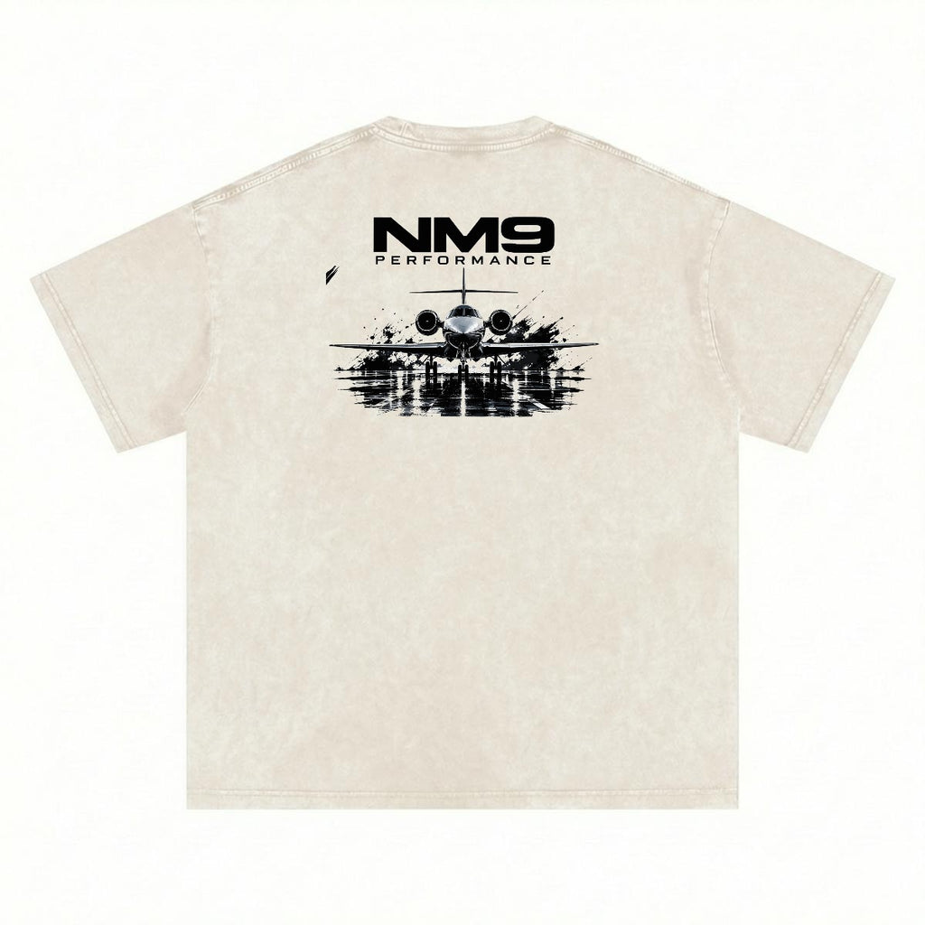 NM9 Executive Collection Heavyweight Tee | Jet Mentality | Bone